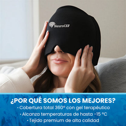 Gorro Terapéutico para Migrañas NeuroCef